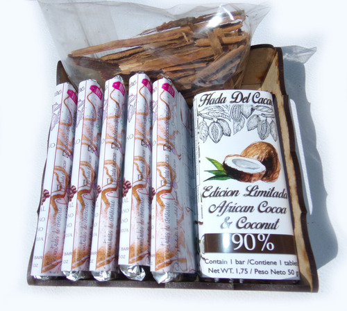 Imagen 3 de 7 de Bandeja Keto Life Con 8 Chocolates 90% 96 Para Regalo Cetoge
