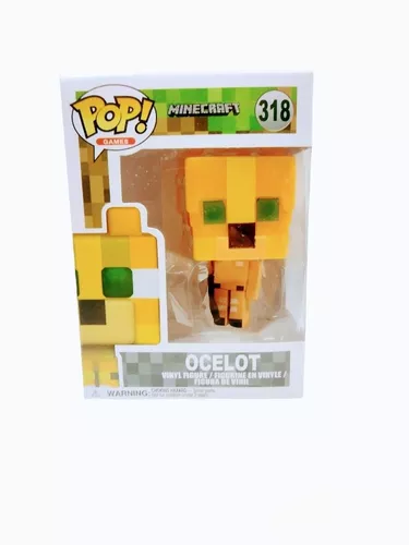 FUNKO POP! Games: Minecraft - OCELOT (318) Collectible Figure