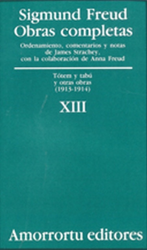 Obras Completas De Sigmund Freud - Vol.13 - Sigmund Freud