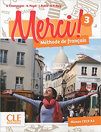 Merci! 3 - Niveau A2 - Livre + Dvd, De Payet, Adrien. Editora Cle Internacional ***, Capa Mole, Edição Edição - 2016