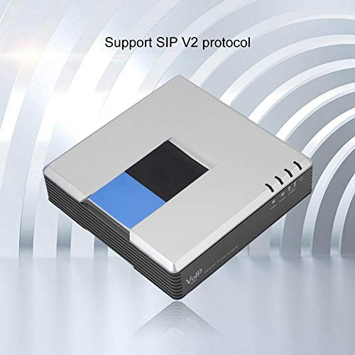 Puerta De Enlace Voip Eboxer, 2 Puertos, Protocolo Sip V2, T