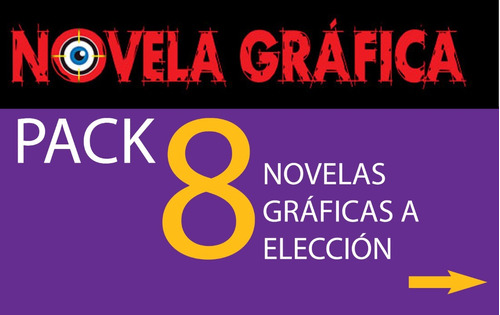 Pack X 8 Novelas Gráficas A Elección - Latinbooks - Clásicos