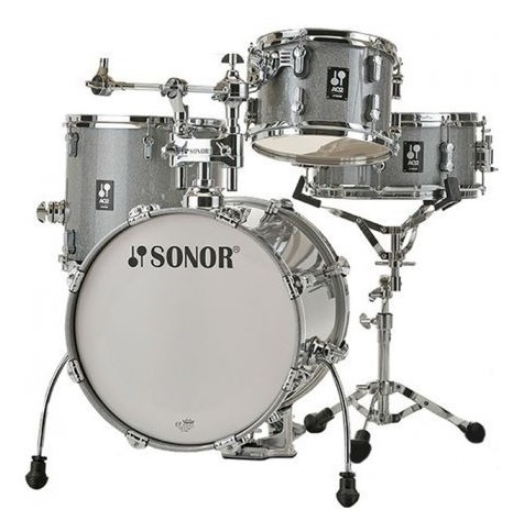 Bateria Sonor Aq2 Cuarzo Safari Set 4 Piezas Bombo 16 Pulgad