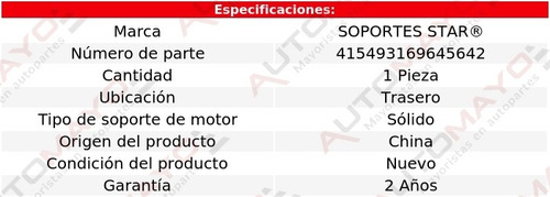 Soporte Tacón De Motor Tras Willys Whippet Model 96a 29