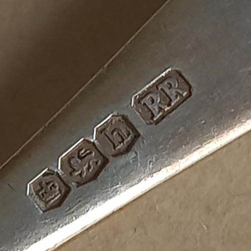 Pequeño Tenedor Inglés Plata Esterlina Juancito (Usado)