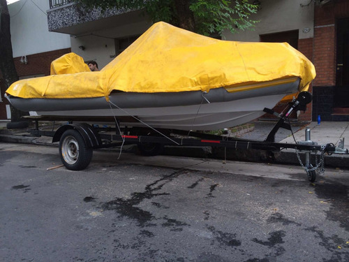 Semirrigido Kiel 4,60 Yamaha 40 Hp Año 2015 30 Hs De Uso