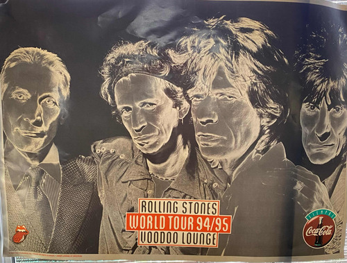 Rolling Stones 63x45cm Poste