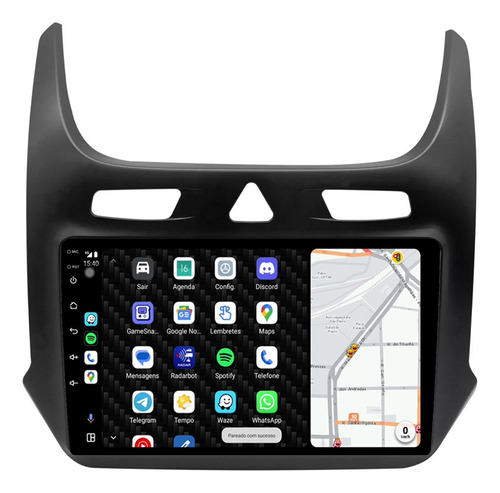 Multimidia Cobalt 12/16 9p Qled Android Carplay 2gb 32gb