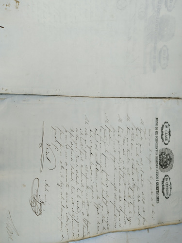 Documentos Antiguo 1865 Otros (Usado)