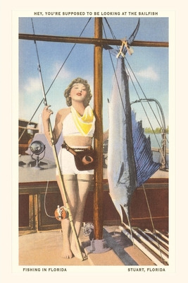 Libro Vintage Journal 'bathing Beauty And Sailfish, Stuar...