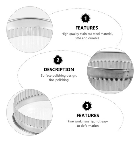 Alta Calidad Molde Circular Para Mousse Con Anillos De