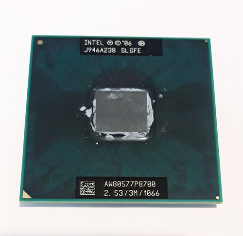 Intel Core 2 Duo P8700 Slgfe 253ghz/ 3m Cache/ 1066 Mhz 