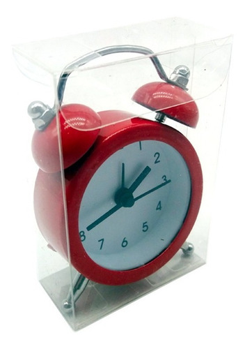 Imagem 2 de 5 de 40 Mini Despertador Relogio Vintage Souvenir Festa Retro Aço