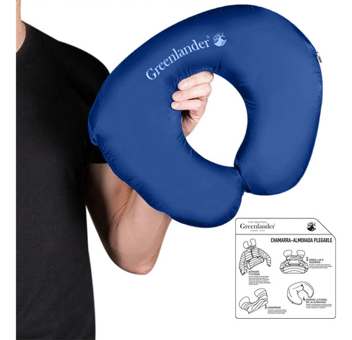 Chamarra De Pluma Ligera Packable Cw83-pol8666 Greenlander®