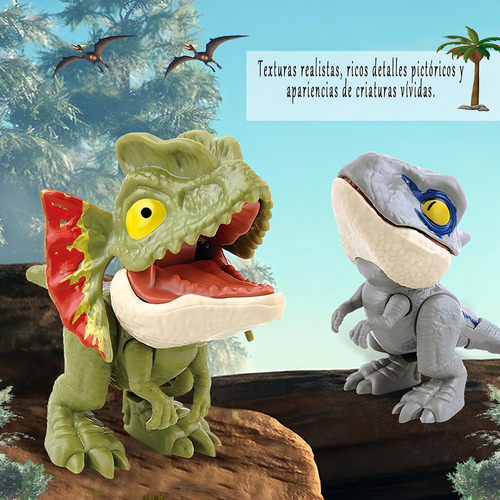 Juguetes De Dinosaurio Para Morder Los Dedos, 20 Juguetes Color A