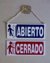 Comprar Letrero Abierto Y Cerrado  ( Entrega Inmediata )