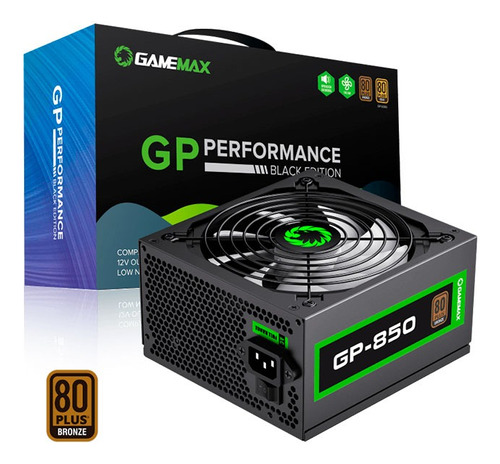 Fuente De Poder Certificada 850w Gamemax Gp-850 80+ Gold