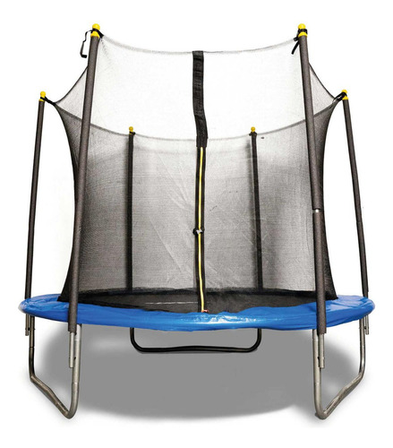 Trampolin Saltarin 2.45 Mts Para Niños Con Malla Eventos Color Azul