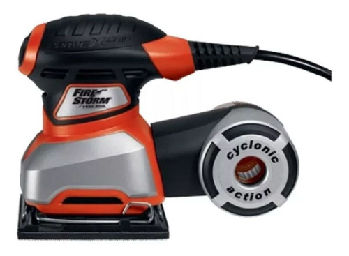 Lijadora Orbital 1/4 Hoja Qs1000 Black Decker Madera 200 W