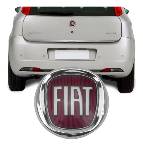 Emblema Fiat Do Porta Malas Punto 2008  A 2011