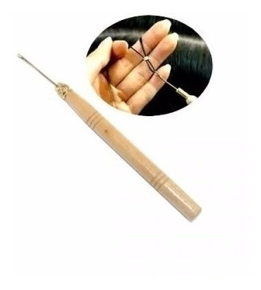 Imagem 1 de 5 de Agulha Para Aplique De Cabelo Micro Link