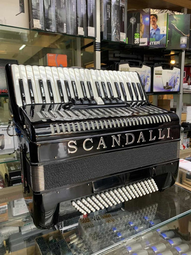 Acordeon /sanfona Scandalli 120 Baixos Nova Frete Grátis!