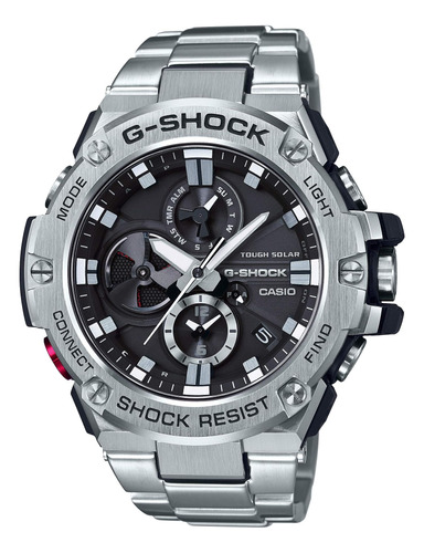 Casio Reloj Solar Para Hombre G-steel By G-shock De Cuarzo C