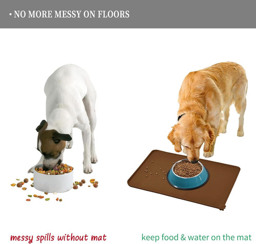 Alfombrilla De Silicona Para Alimentación De Mascotas Reopet