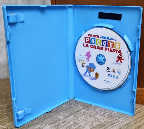 Pocoyo:dvd La Gran Fiesta,contiene Videos Musicales, Karaoke (Usado)