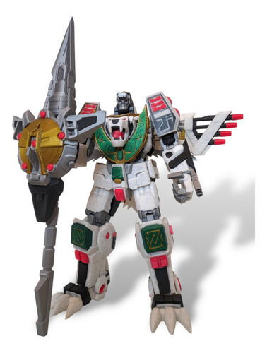 Figura 3d Simil Tigerzord Con Falcon / Guardian Angel 26cm