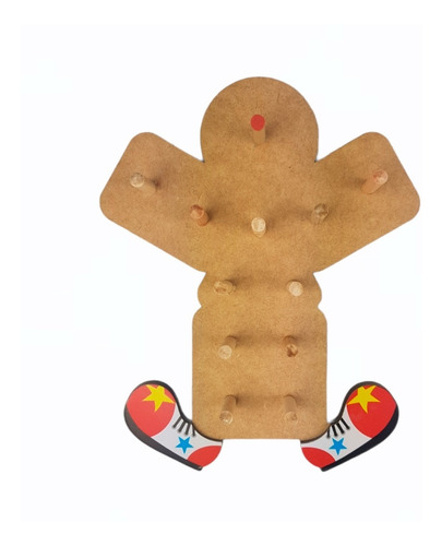 Imagem 4 de 4 de Prancha De Seleção - Palhacinho Brinquedo Educativo