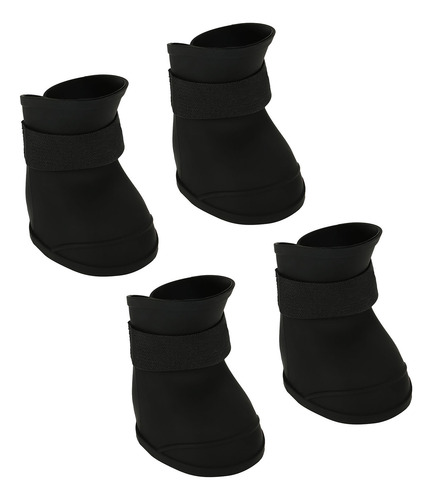 4 Piezas De Silicona Para Perros Y Mascotas Lindas Botas