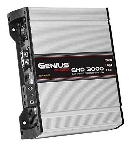 Genio Ghd3000 3000 Wattsrms Amplificador De Coche Compacto M
