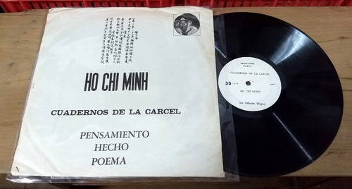 Ho Chi Minh Cuardernos De La Carcel Disco Lp Vinilo