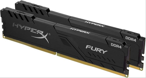 Kit Memoria Hyperx Hx430c15fb3/8 Fury Ddr4 (8+8gb) 16gb