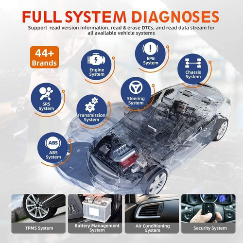 Escaner Automotriz Launch Crp Touch Pro +20 Func Especiales