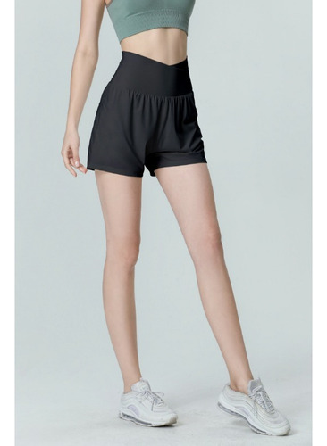 Short Deportivo Transpirable Para Mujer