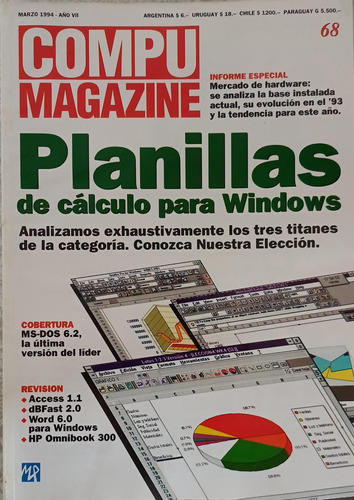 Revista Compumagazine Año 7 N°68 1994