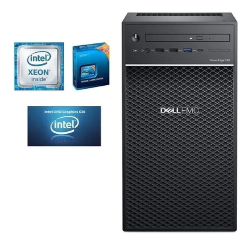 Imagen 2 de 3 de Servidor Dell Power Edge T40, Btx Intel Xeon E-2224g