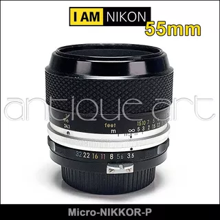 A64 Lente Nikon Ai Micro-nikkor-p 55mm Macro Manual Fx Dx