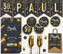 Comprar Kit Imprimible Candybar Adultos 40 50 60 Editable Powerpoint