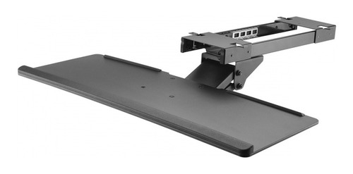Suporte Para Teclado De Mesa Retratil Apoio Em Gel +conforto
