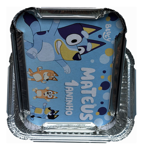 Kit C/ 30 Marmitinha Aluminio 220gr - Temas Variados