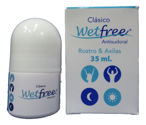 Antitranspirante Wetfree Clasico Roll On 35ml