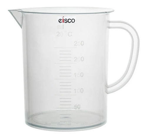 Vaso Plastico 250ml Con Mango Graduado