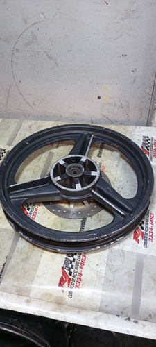 Roda Dianteira Liga Leve 3p Titan125 00/08 Freio Disco Andra Preto
