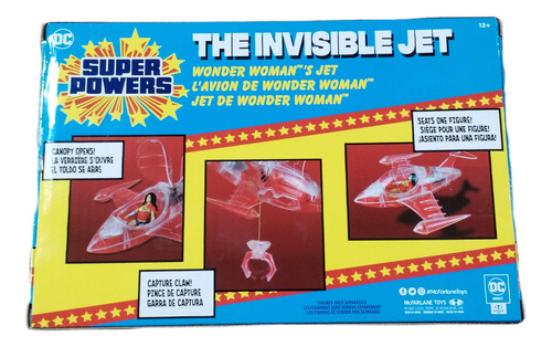 Super Powers The Invisible Jet Mcfarlane Toys (Usado)