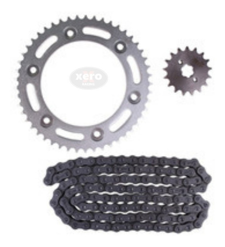 Kit Transmision Corona Piñon Cadena 49/17 Honda Xr 125-150l