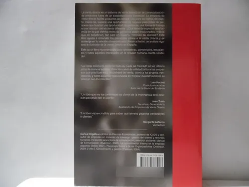 El Libro De La Venta Directa / Carlos Ongallo / Diaz (Usado)