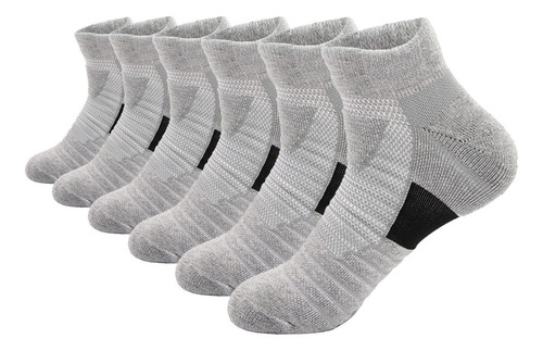 Calcetines Tobilleros Atléticos Acolchados Hombre 6pairs